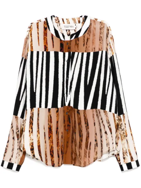 Tessitura Body Couture patterned shirt