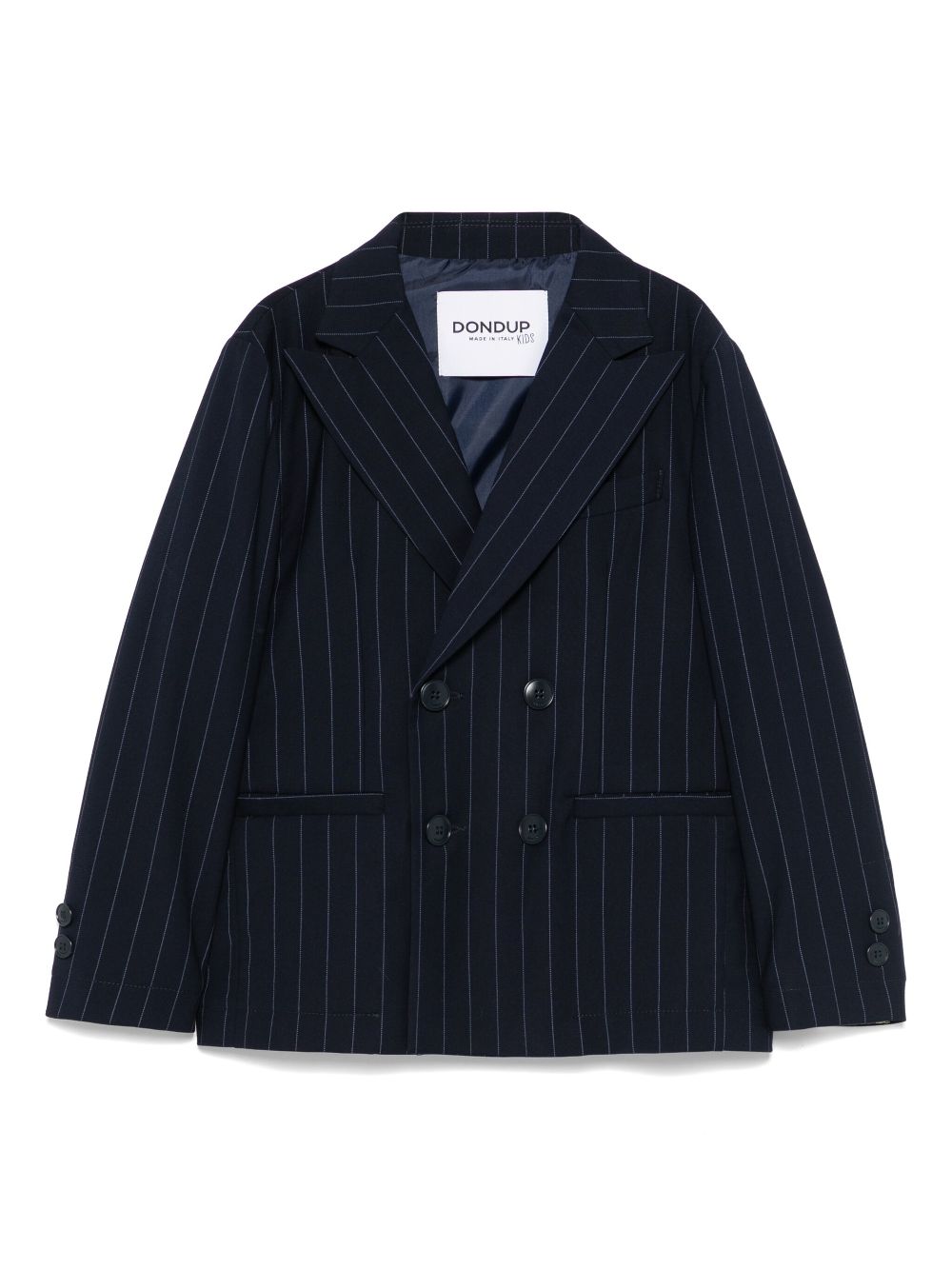 DONDUP KIDS pinstripe blazer - Blue