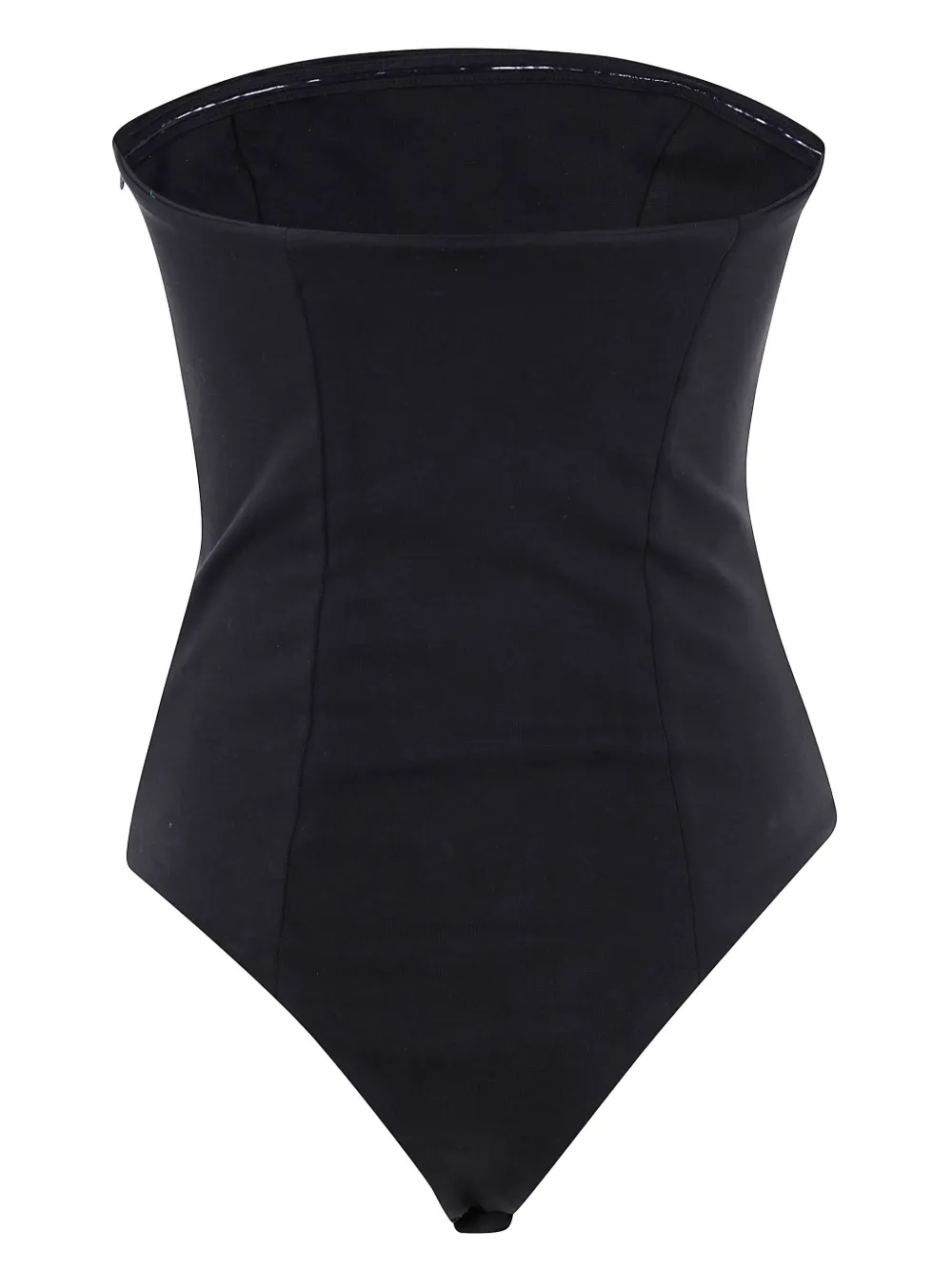 ENTIRE STUDIOS pipe-stitch bodysuit - Zwart