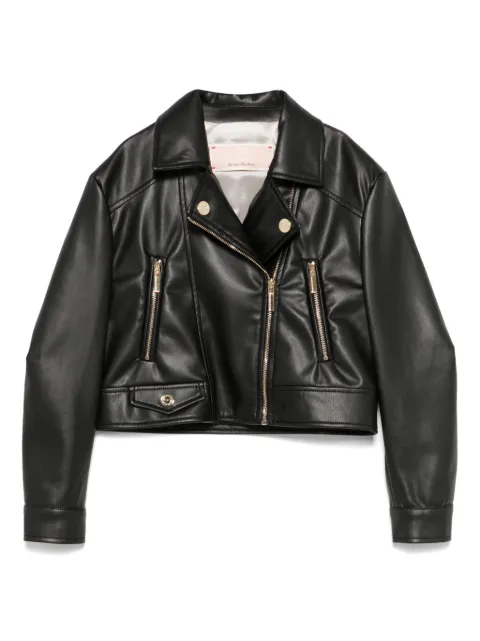 Elisabetta Franchi La Mia Bambina faux-leather jacket