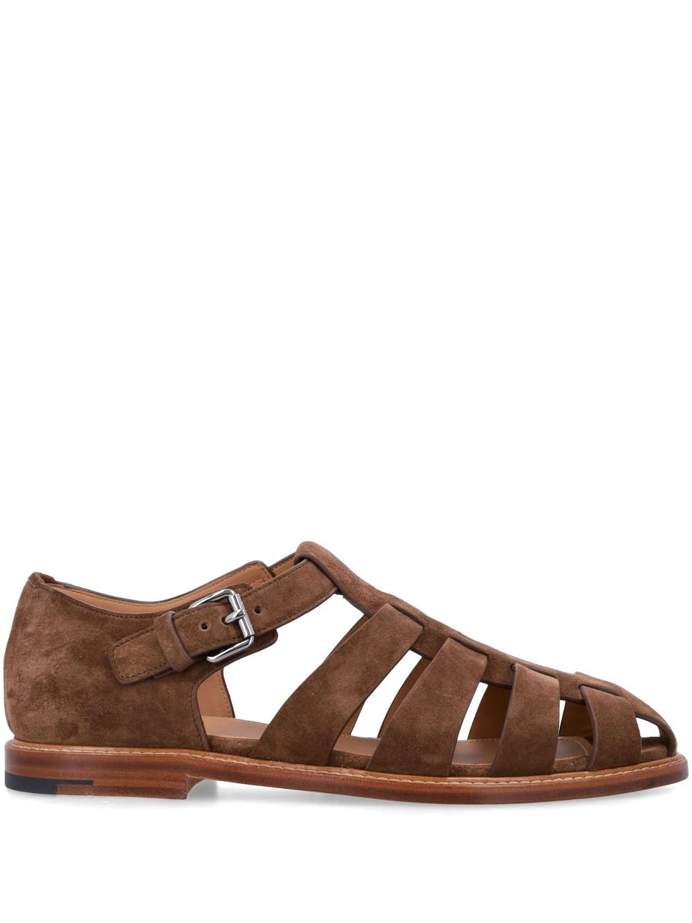 Church's Fisherman suede sandals - Brown