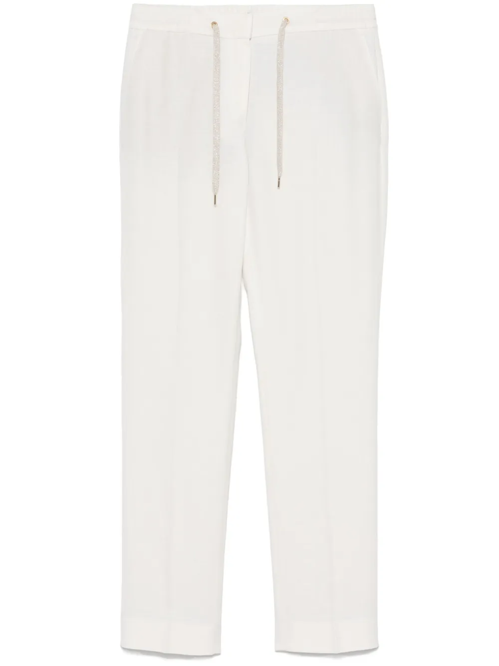 Eleventy tapered trousers | White | Image 1