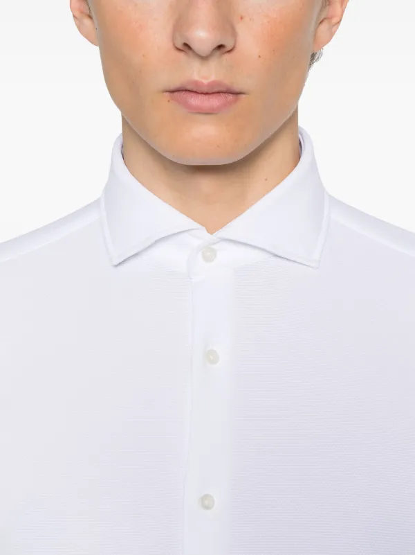 BOSS slim-fit Shirt | White | FARFETCH BH