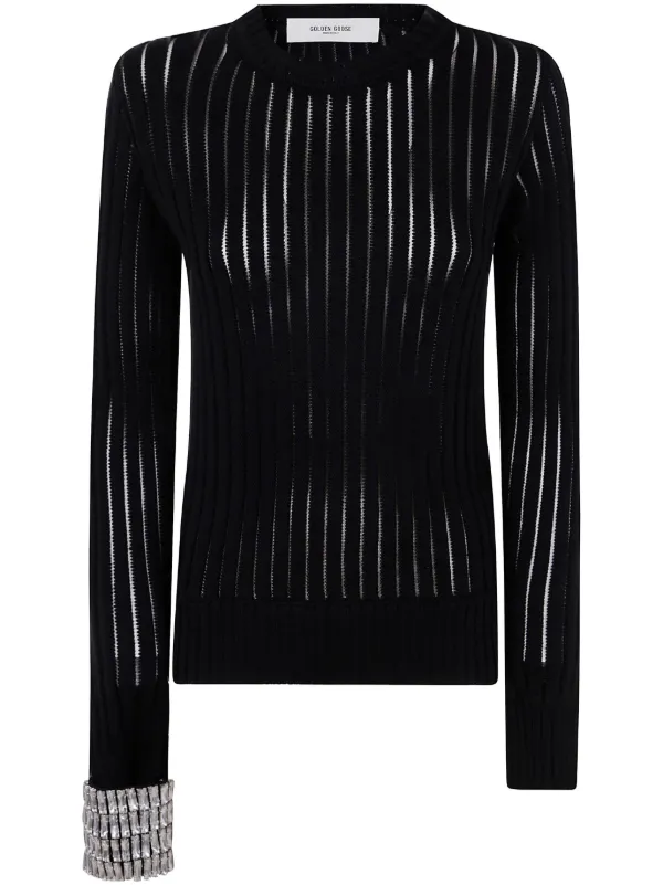 Golden Goose Cotton Sweater in Black