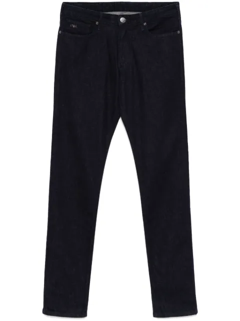 Emporio Armani 로고 장식 슬림 핏 진