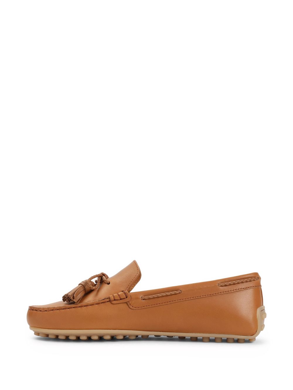 Tod's leather loafers Brown