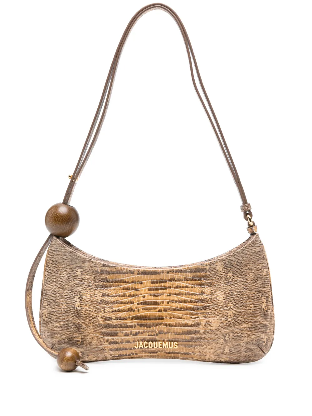 Image 1 of Jacquemus Le Bisou Perle Shoulder Bag - Jacquemus - Leather - Beige