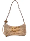 Jacquemus Le Bisou Perle Shoulder Bag - Jacquemus - Leather - Beige - Brown