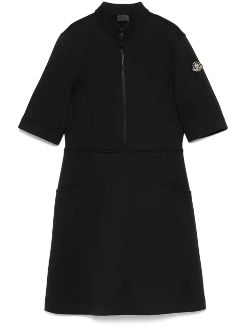 Moncler Year of the Snake-patch neoprene mini dress