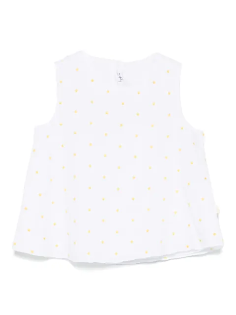 Il Gufo blusa con bordado floral