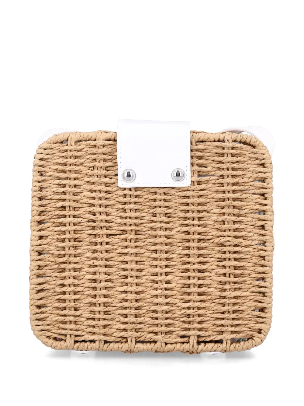 Marni Kids raffia bag - Bruin