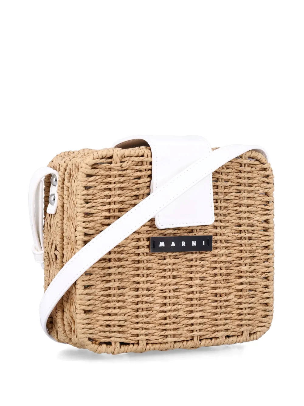 Marni Kids Raffia shopper Bruin
