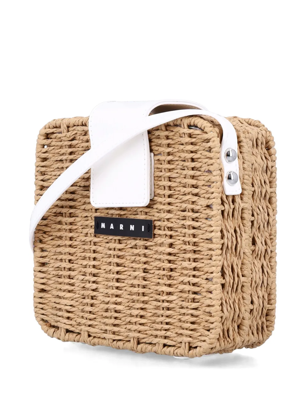 Marni Kids Raffia shopper Bruin