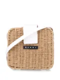 Marni Kids raffia bag - Brown