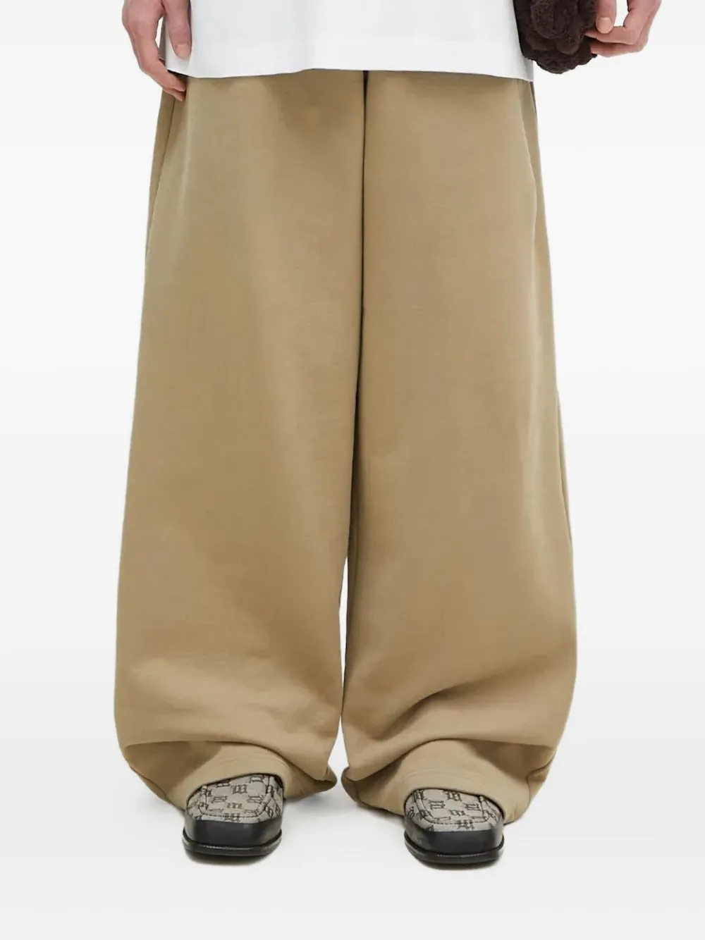 VETEMENTS cotton-blend track pants - Toni neutri