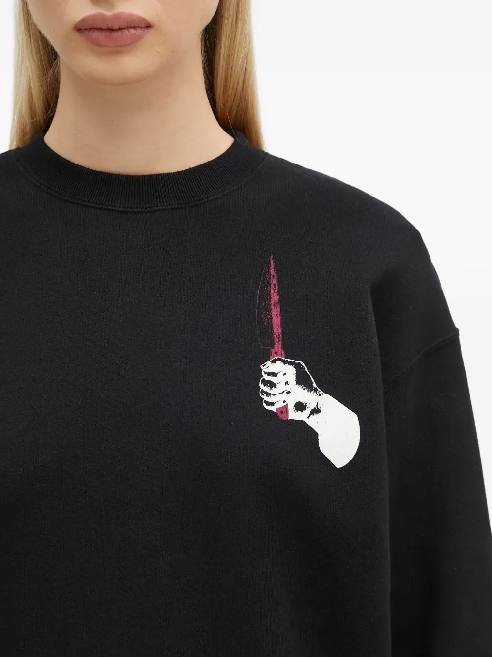 Undercover graphic-print sweatshirt Zwart
