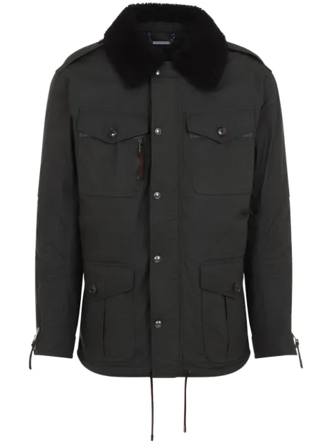 Ralph Lauren Purple Label Jacke mit Shearling-Kragen