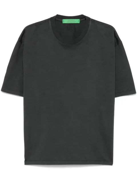 Garment workshop  logo-embroidered T-shirt
