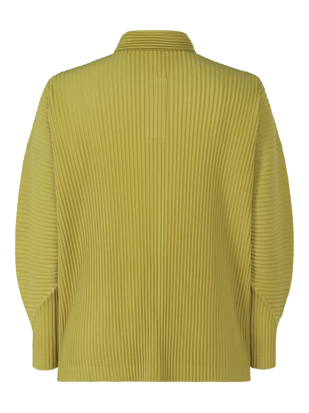 Homme Plissé Issey Miyake Geplooide Overhemd Groen