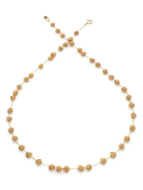Lia Di Gregorio 18kt yellow gold Gomitolini necklace