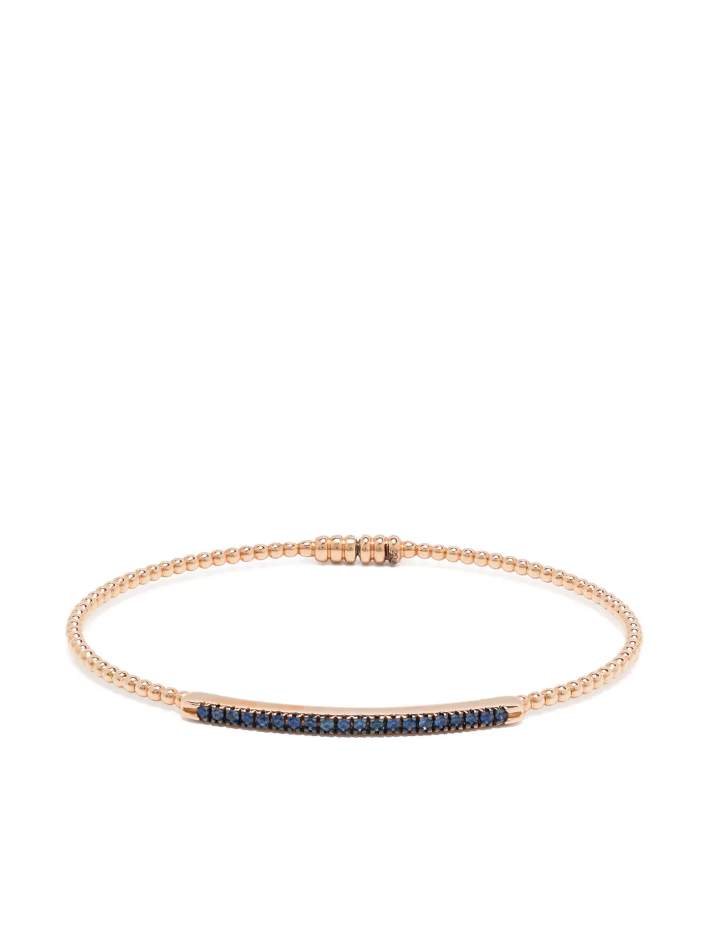 ROSEKEY 18K rose gold sapphires bracelet - Rosa