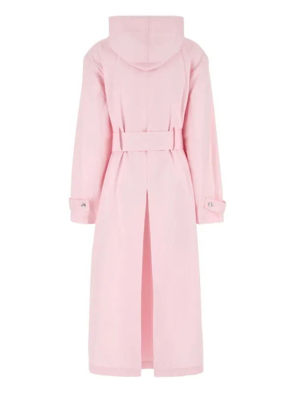 Givenchy Hooded Trench Coat | Pink | FARFETCH
