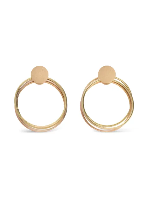 Lia Di Gregorio 18kt yellow gold drop earrings
