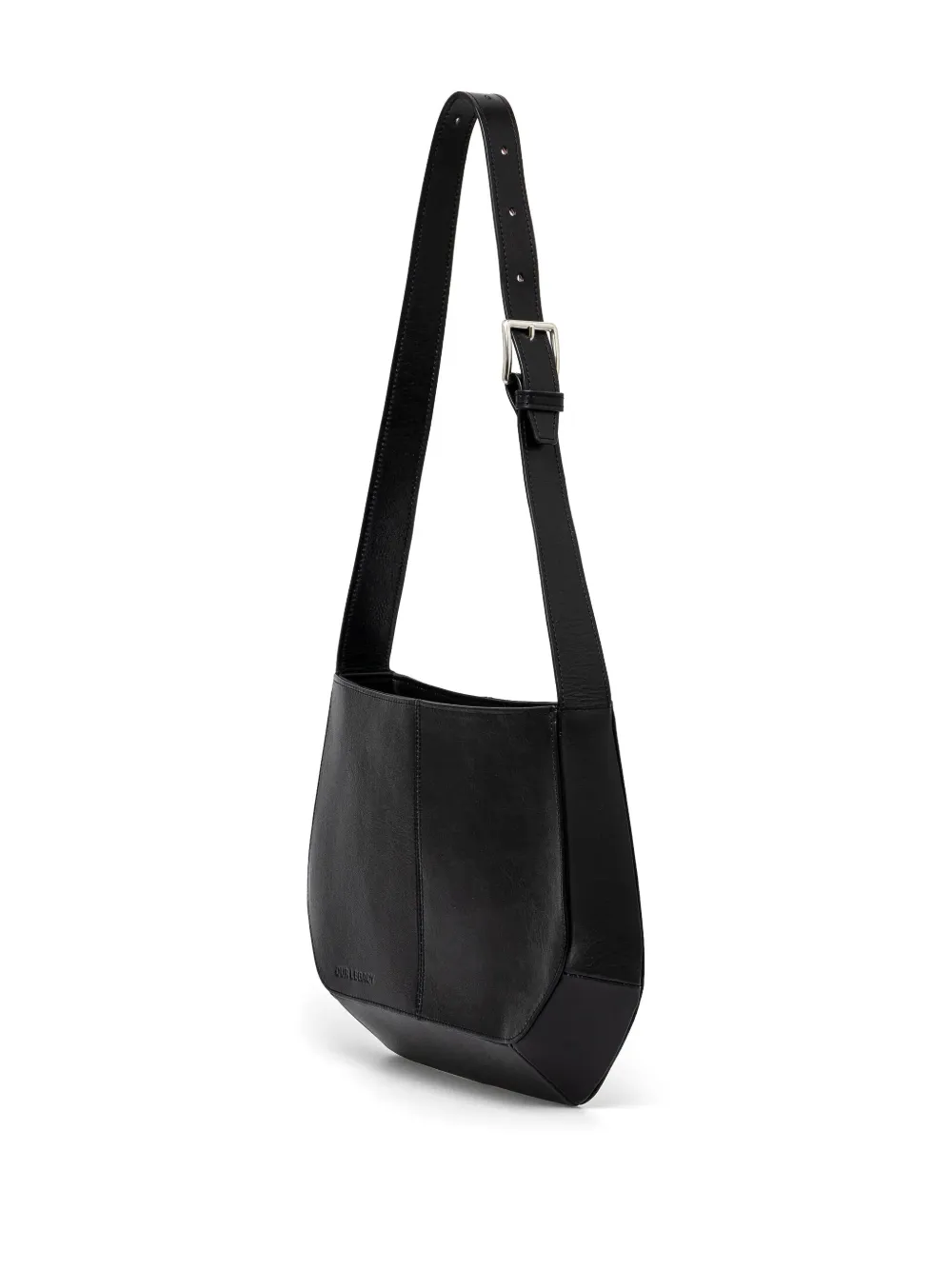 OUR LEGACY leather shoulder bag - Zwart