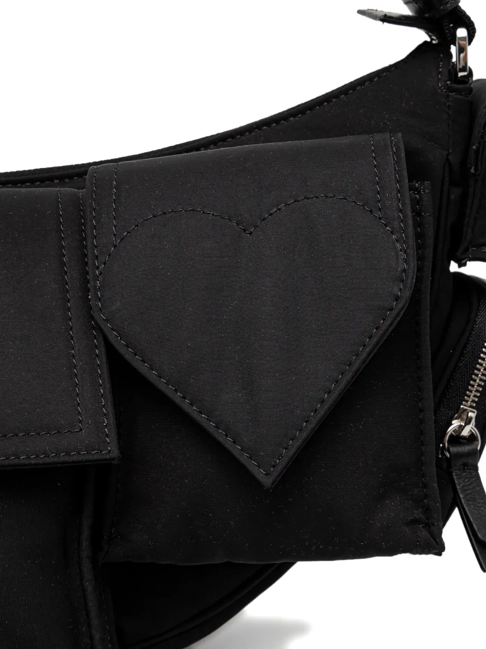 Fiorucci Super Pocket schoudertas Zwart