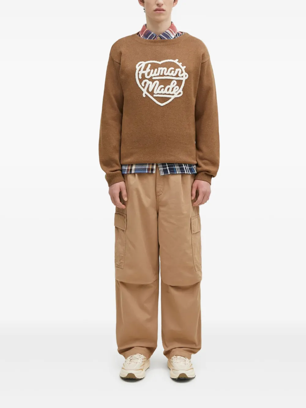 Human Made ハートロゴ セーター - ブラウン Human Made ハートロゴ セーター - ブラウン