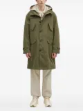 Human Made hooded fleece-lined parka - Green