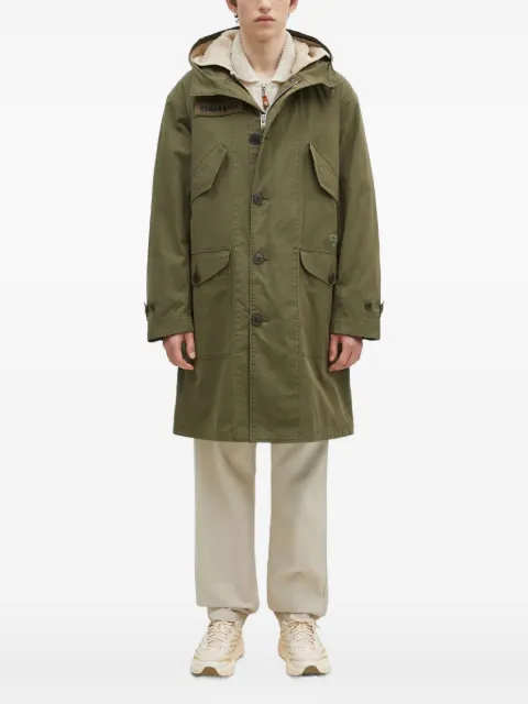 Human Made hooded fleece-lined parka