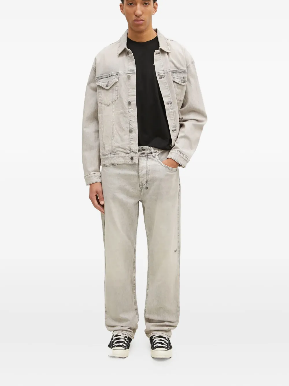 Ksubi embroidered-patch jeans Grijs