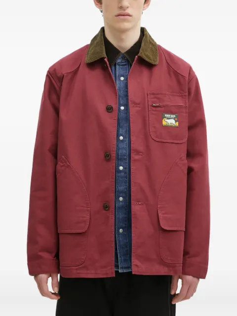 Human Made duck-appliqué overshirt