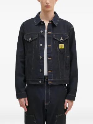 Ader Error Denim Jacket | Blue | FARFETCH PH