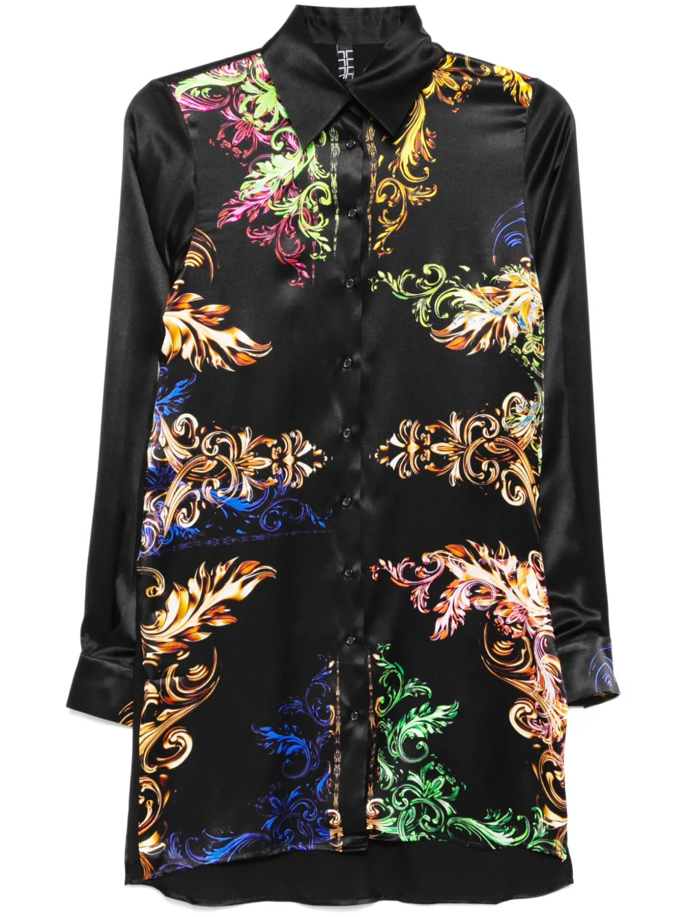 Baroque shirt dress