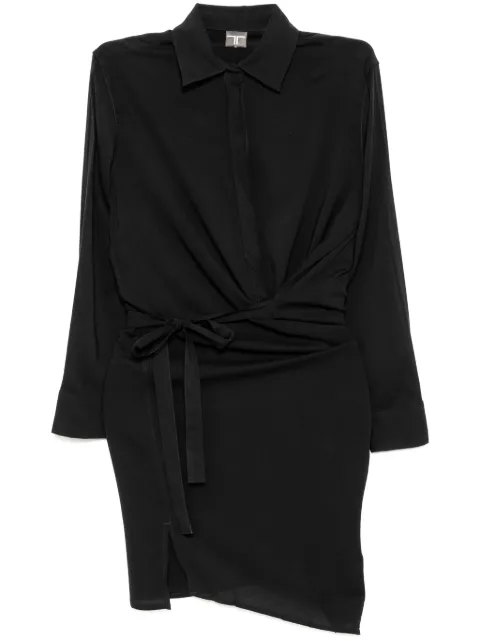 Tessitura Body Couture camisa con botones laterales