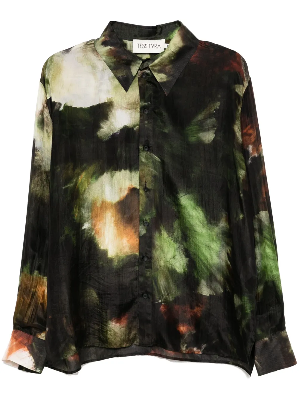 Tessitura Body Couture silk shirt