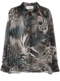 Tessitura Body Couture Tropical Breeze shirt - Grey