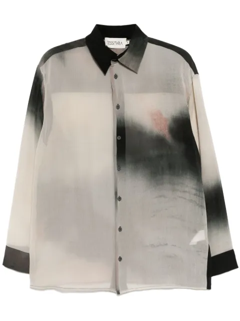 Tessitura Body Couture graphic-print shirt