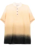 Tessitura Body Couture gradient shirt - Brown