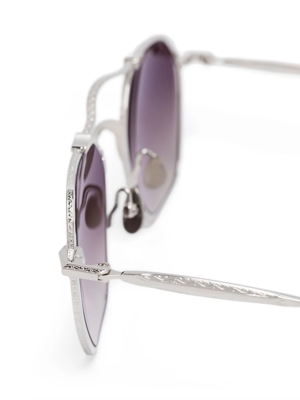 Matsuda M3145 zonnebril Zilver