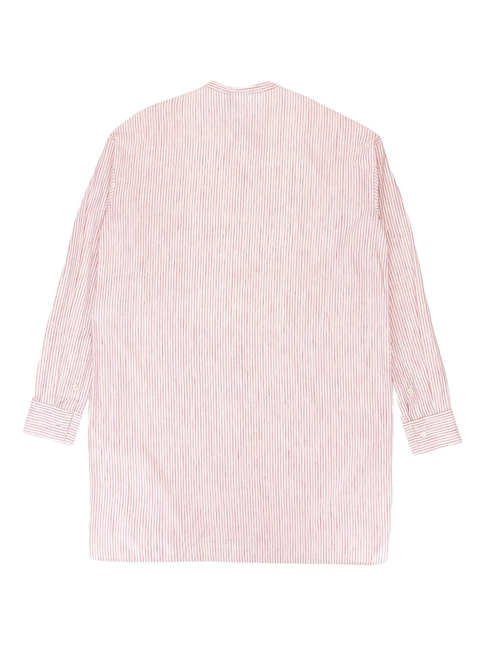 Loro Piana Gestreepte blouse met opstaande hals - Roze
