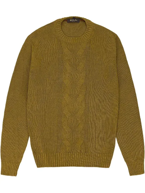 Loro Piana cable-knit sweater