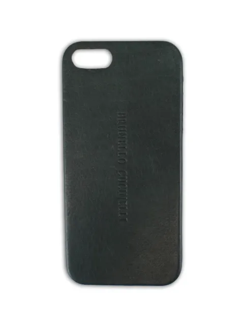 Brunello Cucinelli pebbled leather iPhone case