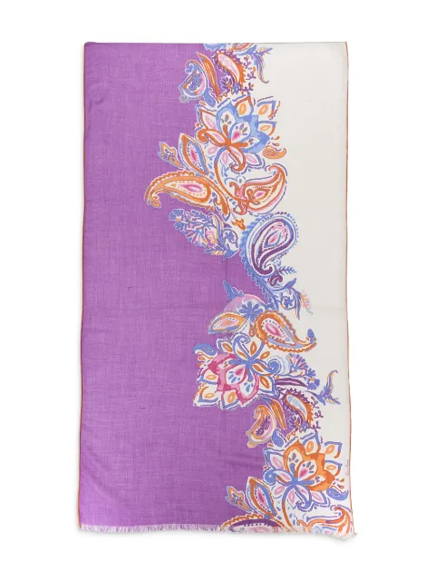 Loro Piana mascada con estampado de cachemira