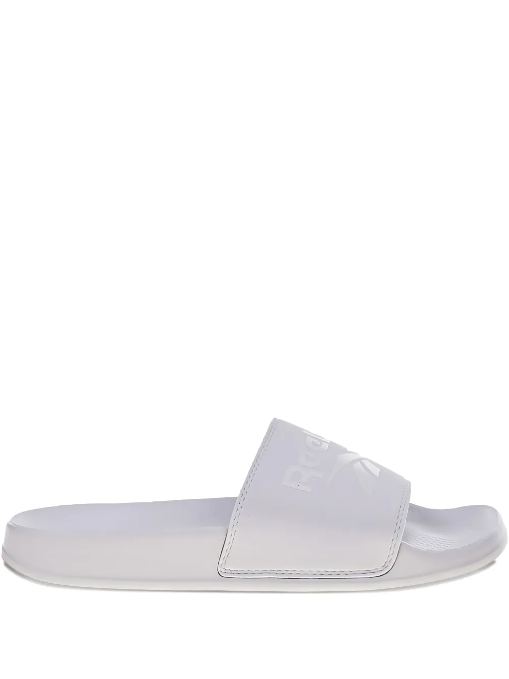 Reebok Fulgere "White" logo-print slides