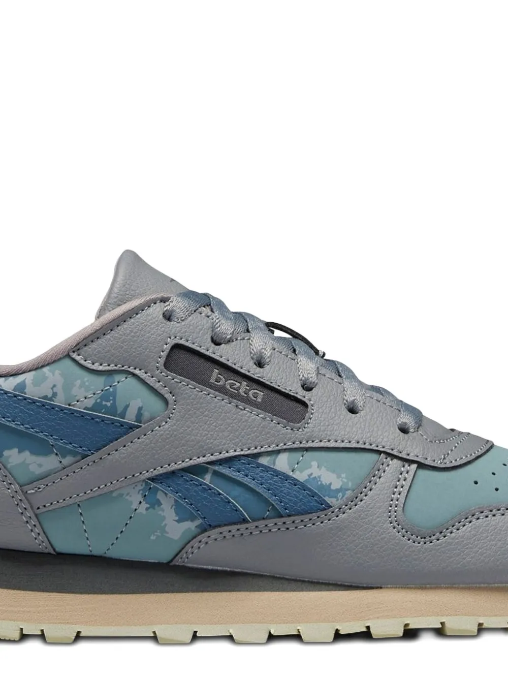 Reebok Kids x Jurassic World Classic Leather Blue and Beta sneakers - Grijs