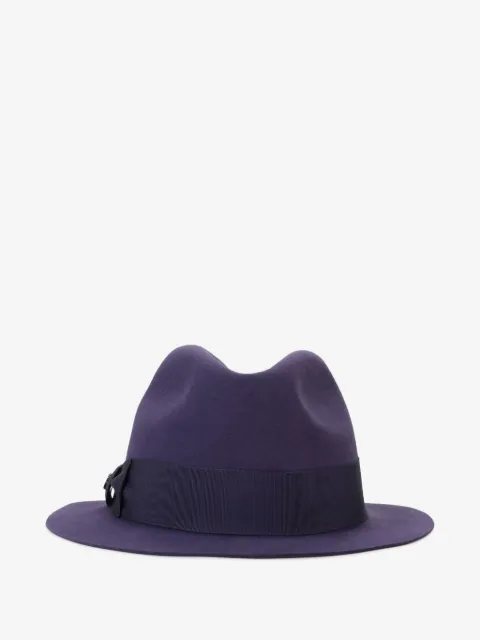 Loro Piana cashmere felt fedora hat