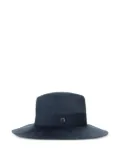 Loro Piana wide-brim fedora hat - Blue